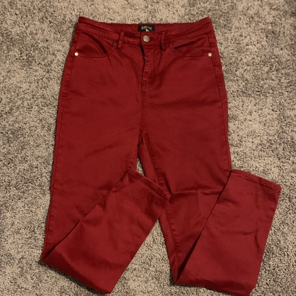 Buffalo David Bitton Burgundy Jeans